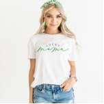T-shirt Chance Mama jote Script St Patrick’s Day Shirt<br><div class="desc">Nous ajoutons toujours de nouveaux designs chaque jour !</div>