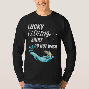 T-shirt Chance Pêche Ne Pas Laver Les Citations