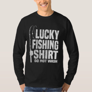 T-shirt Chance Pêche Top Ne Lavez Pas. Grand cadeau pour p