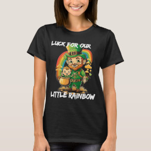 T-shirt chance pour notre petit arc-en-ciel Leprechaun béb