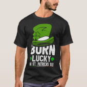 T-shirt Chance shamrock Saint-Patricks (Devant)