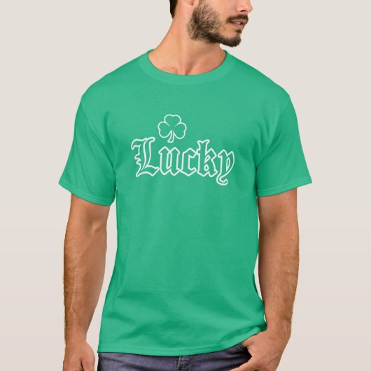 T-shirt Chanceux (Devant)