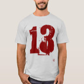 T-shirt chanceux 13 (Devant)