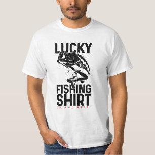 T-Shirt Chanceux pour la Pêche