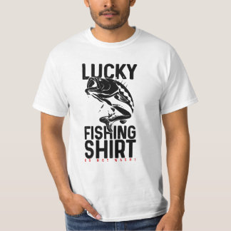 T-Shirt Chanceux pour la Pêche