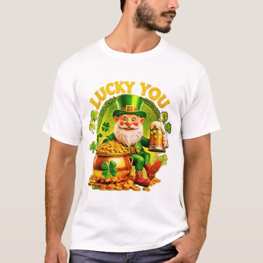 T-shirt Chanceux Vous (Devant)