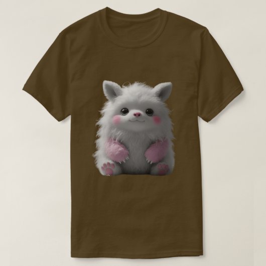 T-shirt Chandail de monstre coloré mignon (Design devant)
