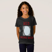 T-Shirt Chandail de Noël moche drôle avec Hommes Miroir Fe (Devant entier)