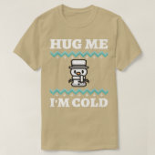 T-shirt Chandail de Noël moche Snowman Ugly Hanoukka Hug M (Design devant)