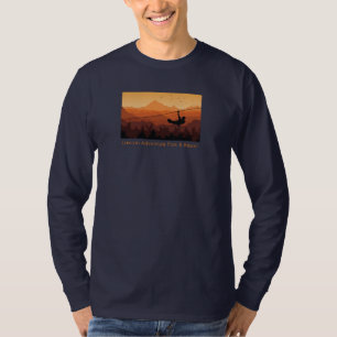 T-shirt Chandail de Zipline des hommes