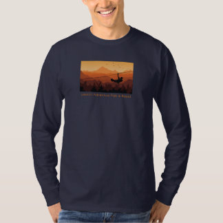 T-shirt Chandail de Zipline des hommes
