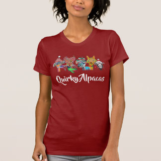 T-shirt Chandail ironique Alpacas Noël 19a