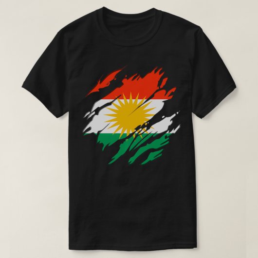 T-shirt Chandail Kurde  (Design devant)