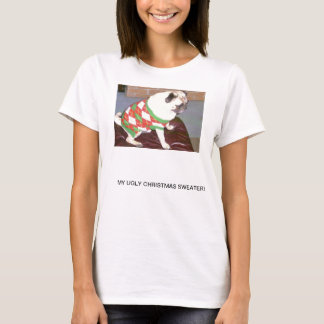 T-shirt Chandail laid de Noël de carlin