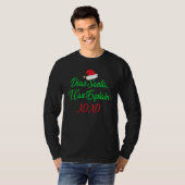 T-shirt Chandail laid drôle de Noël (Devant entier)