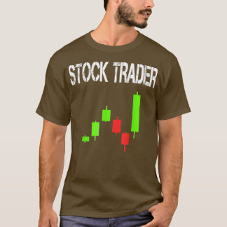 T-shirt Chandelier de marché Stock de Daytrading pour les
