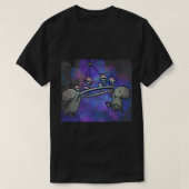 T-shirt Chandelier rogu (Design devant)