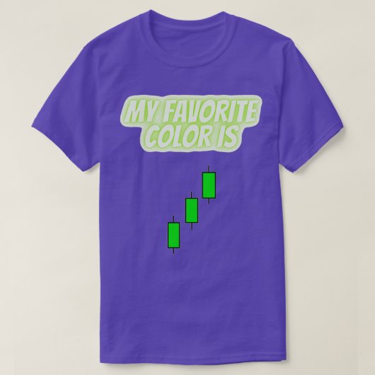 T-shirt Chandeliers de couleur verte (Design devant)
