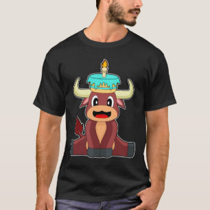 T-shirt Chandelle d'anniversaire Bull