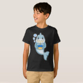 T-shirt Chandelle de requin (Devant entier)