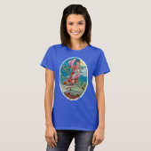 T-shirt Chang'e s'envole vers la lune (Devant entier)