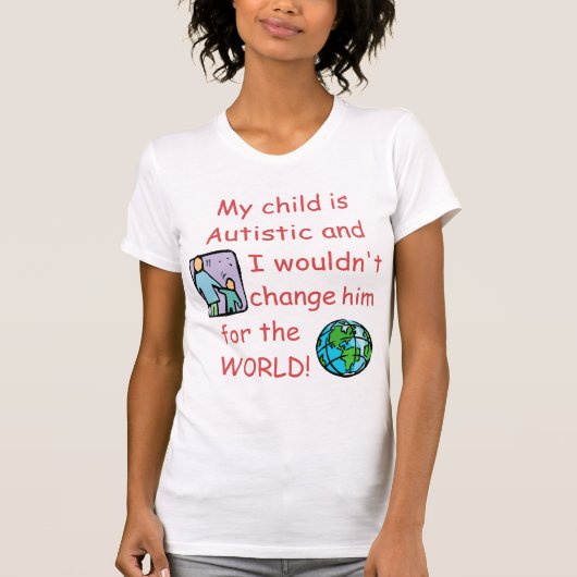 T-shirt Changement autiste de Child/Do pas pour le monde (Devant)
