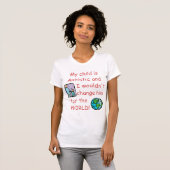 T-shirt Changement autiste de Child/Do pas pour le monde (Devant entier)