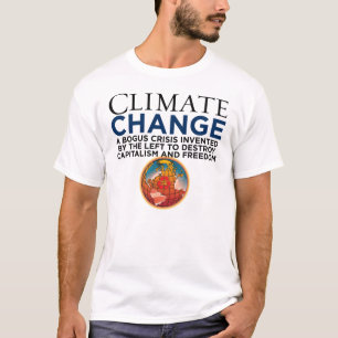 T-shirt Changement climatique - le vert est le nouveau