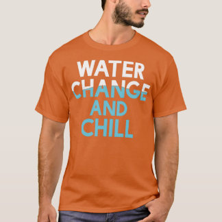 T-shirt Changement de l'eau et refroidissement amusant Aqu