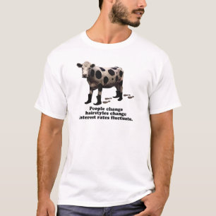 T-shirt Changement de personnes - vache extrêmement