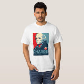 T-shirt Changement de Thomas Jefferson que vous pouvez (Devant entier)