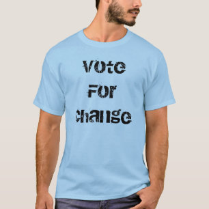 T-shirt Changement Obama de VoteFor