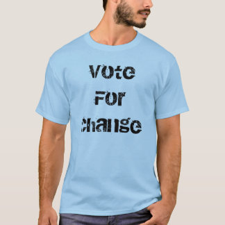 T-shirt Changement Obama de VoteFor
