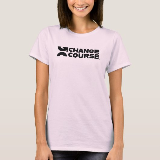 T-shirt Changer de cours Tee féminin (Devant)