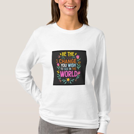 T-shirt Changer le monde (Devant)