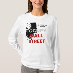 T-SHIRT CHANGER LE MONDE OCCUPY WALL STREET