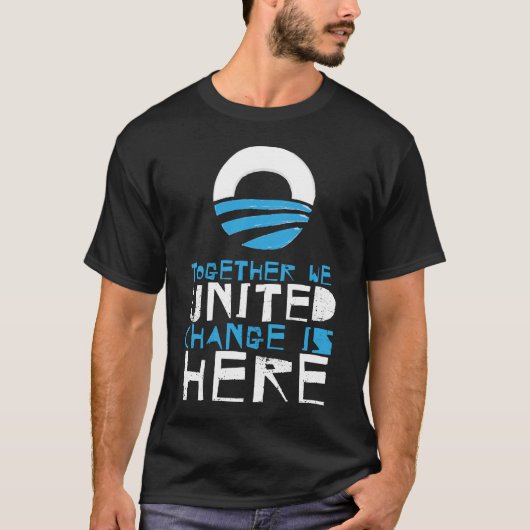 T-SHIRT CHANGEZ EST ICI (Devant)