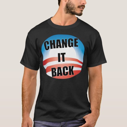 T-shirt Changez-le de retour (Devant)