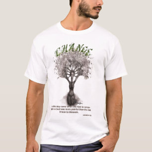 T-shirt changez le nin d'anais de femme d'arbre