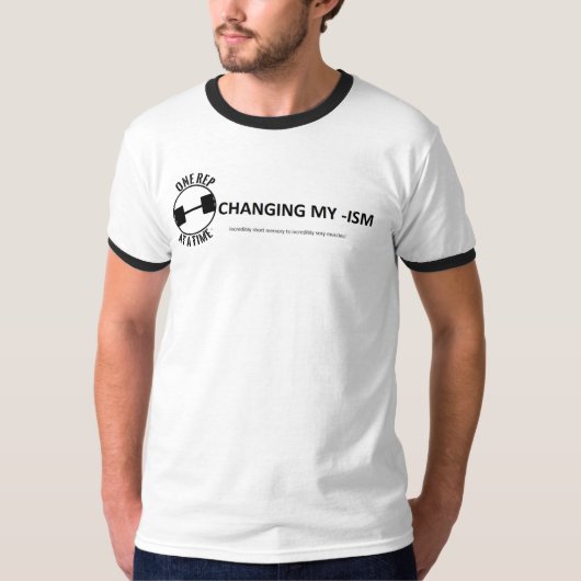 T-shirt Changez votre - sonnerie d'ISM (Devant)