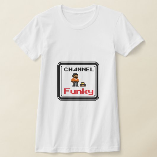 T-shirt Channel Funky - Pixel Art (Poser)