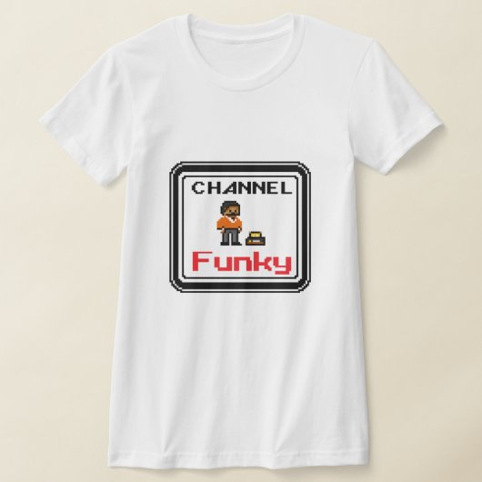 T-shirt Channel Funky - Pixel Art (Poser)
