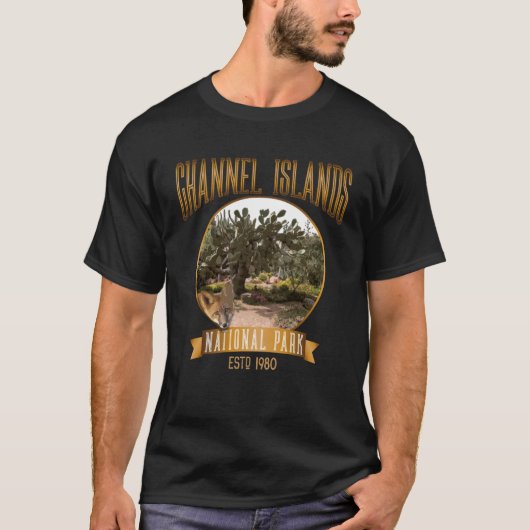 T-shirt Channel Islands National Park California Souvenir (Devant)