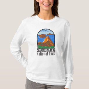 T-shirt Channel Islands National Park Californie Vintage T