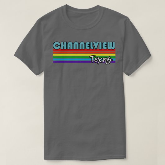 T-shirt Channelview Texas Pride Channelview LGBT Cadeau LG (Design devant)