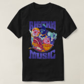 T-shirt Chanson 2 Rythme Et Groupe Musique Poster Premium (Design devant)
