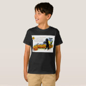 T-shirt Chanson de Halloween (Devant entier)