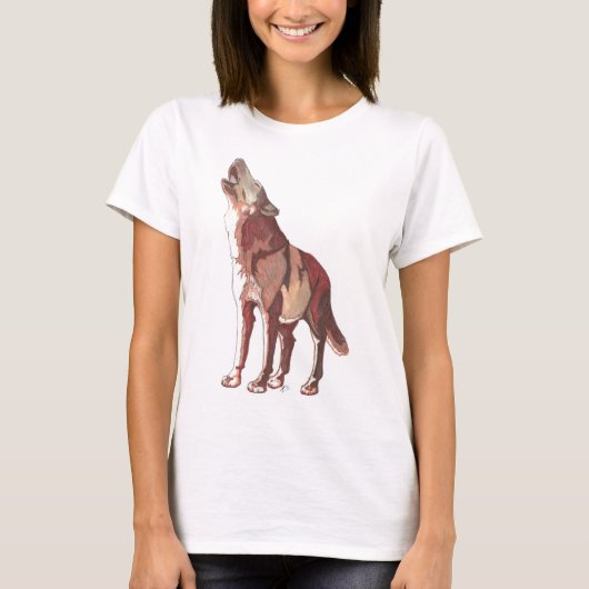T-shirt chanson de loup (Devant)