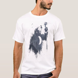 T-shirt Chanson de loup (bleue)