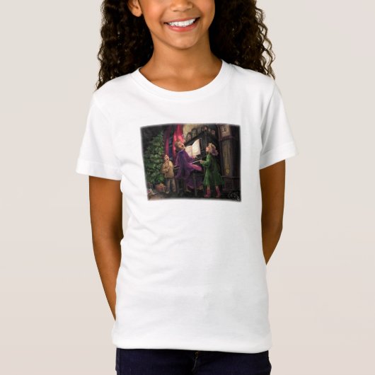 T-Shirt Chant de Noël le long (Devant)